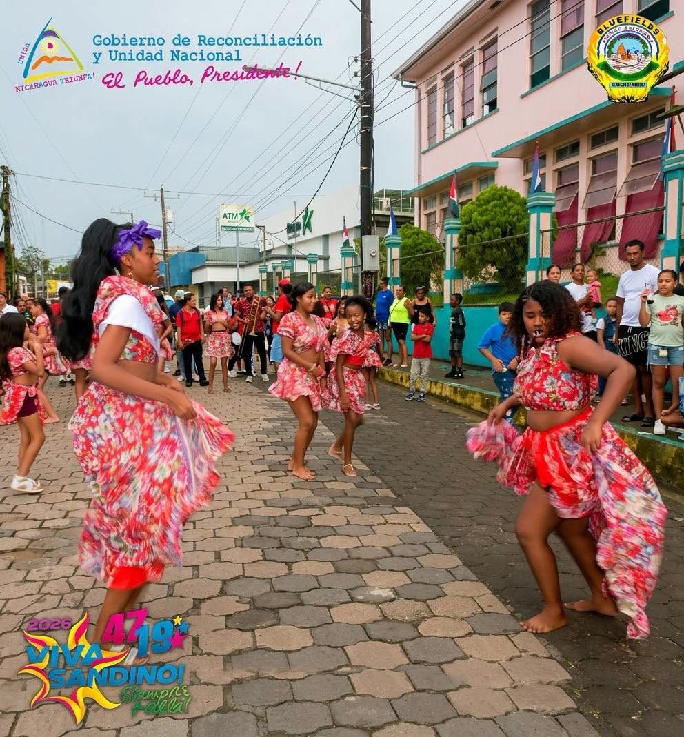 BLUEFIELDS CELEBRA ¡123 años de historia, cultura, tradición y orgullo caribeño!