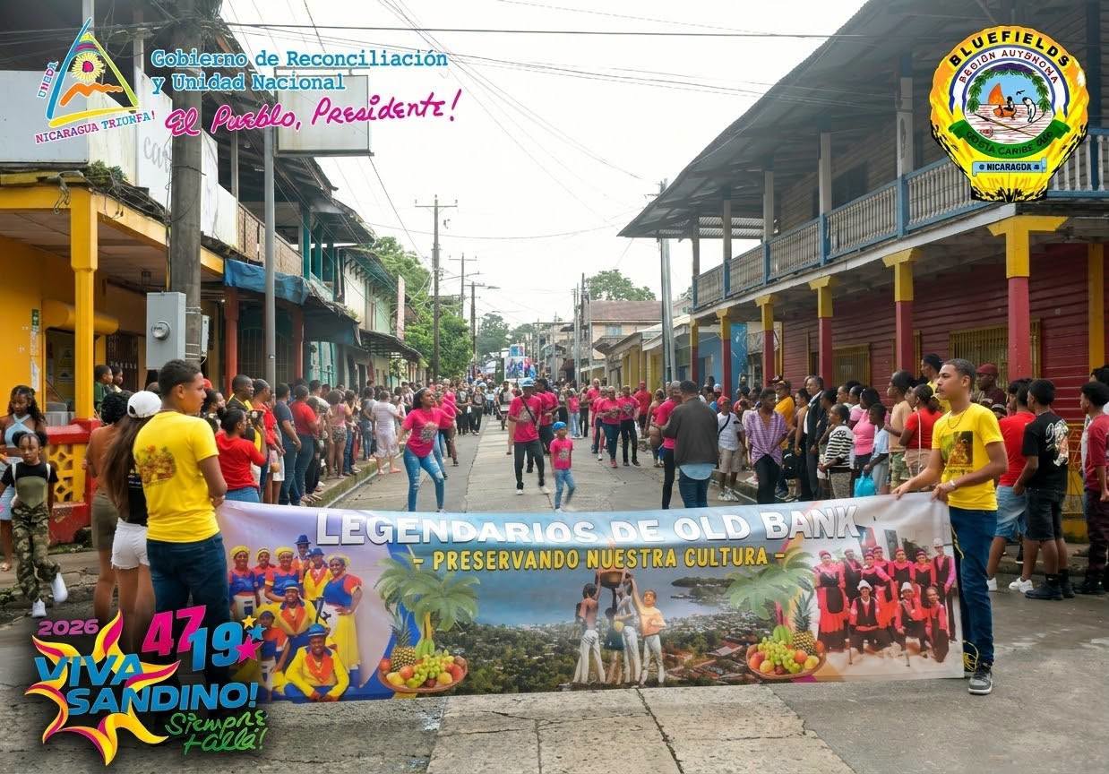 BLUEFIELDS CELEBRA ¡123 años de historia, cultura, tradición y orgullo caribeño!